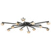 Visual Comfort Signature Canada - LED Flush Mount - Pedra - Bronze- Union Lighting Luminaires Decor