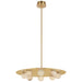 Visual Comfort Signature Canada - LED Chandelier - Pertica - Mirrored Antique Brass- Union Lighting Luminaires Decor