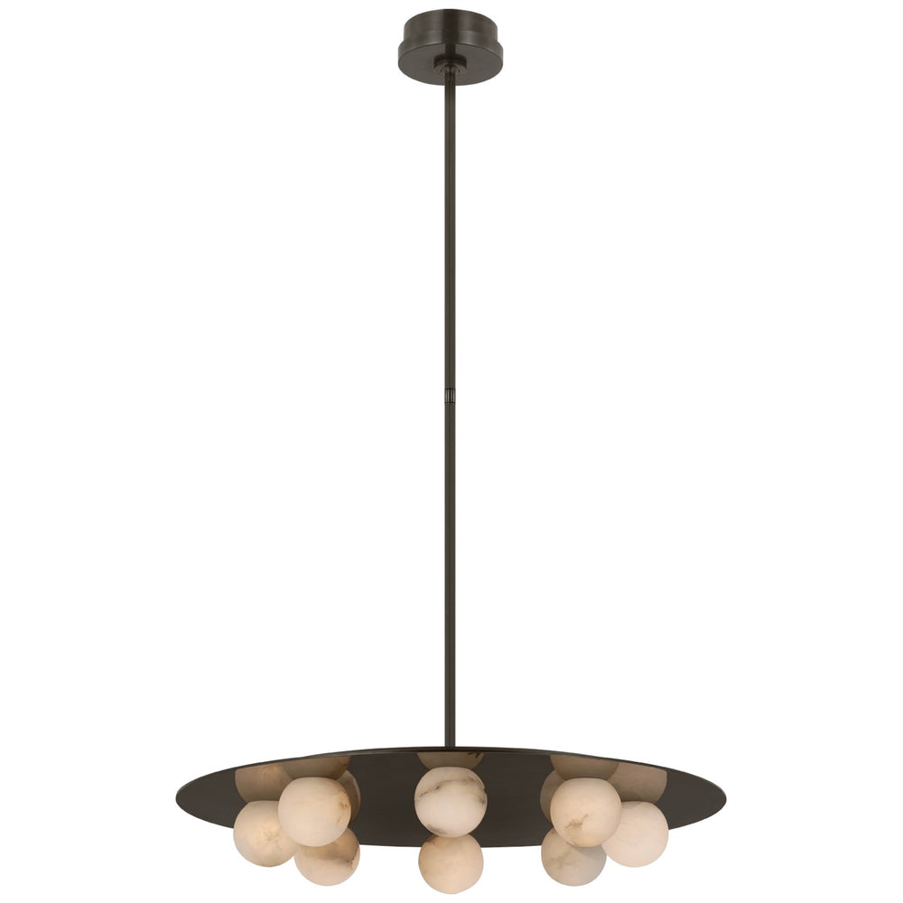 Visual Comfort Signature Canada - LED Chandelier - Pertica - Mirrored Bronze- Union Lighting Luminaires Decor