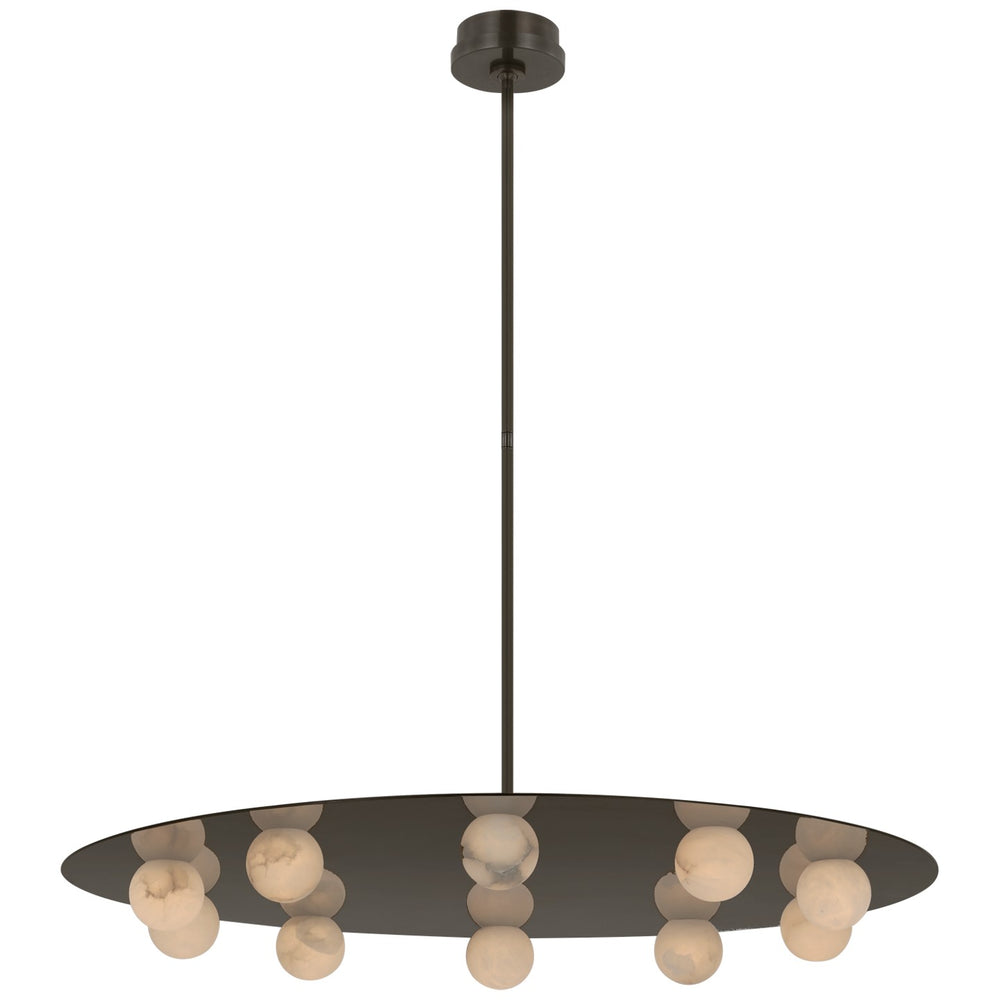 Visual Comfort Signature Canada - LED Chandelier - Pertica - Mirrored Bronze- Union Lighting Luminaires Decor