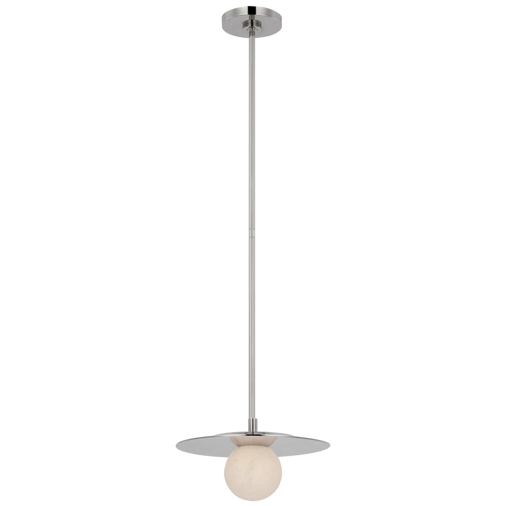 Visual Comfort Signature Canada - LED Pendant - Pertica - Polished Nickel- Union Lighting Luminaires Decor
