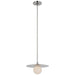 Visual Comfort Signature Canada - LED Pendant - Pertica - Polished Nickel- Union Lighting Luminaires Decor