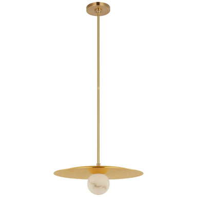 Visual Comfort Signature Canada - LED Pendant - Pertica - Mirrored Antique Brass- Union Lighting Luminaires Decor