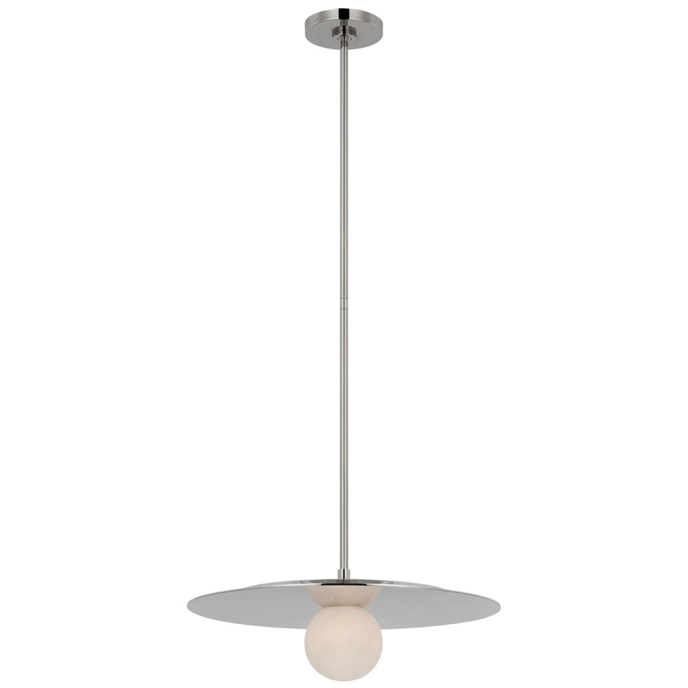 Visual Comfort Signature Canada - LED Pendant - Pertica - Polished Nickel- Union Lighting Luminaires Decor
