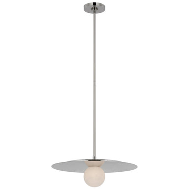 Visual Comfort Signature Canada - LED Pendant - Pertica - Polished Nickel- Union Lighting Luminaires Decor