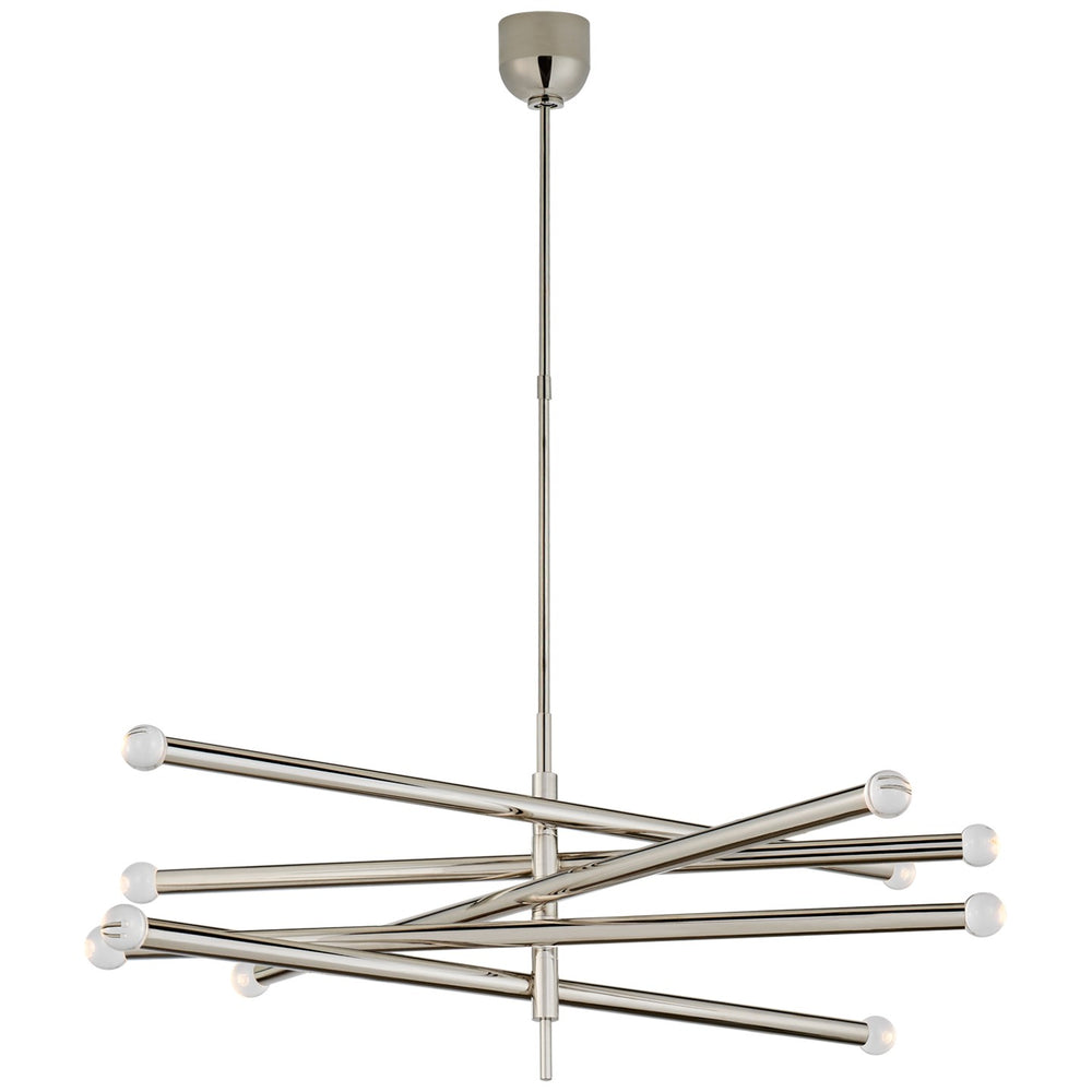 Visual Comfort Signature Canada - LED Chandelier - Rousseau - Polished Nickel- Union Lighting Luminaires Decor