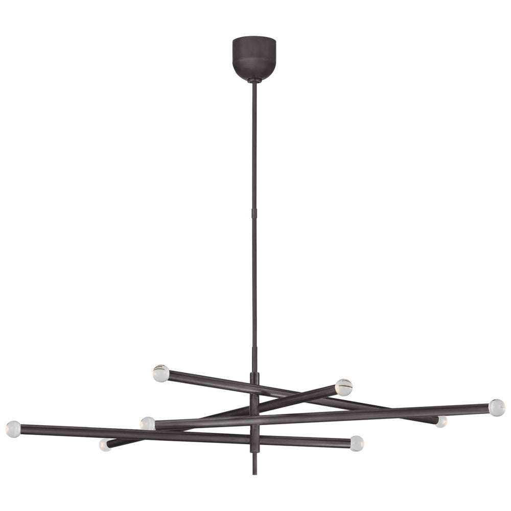 Visual Comfort Signature Canada - LED Chandelier - Rousseau - Bronze- Union Lighting Luminaires Decor