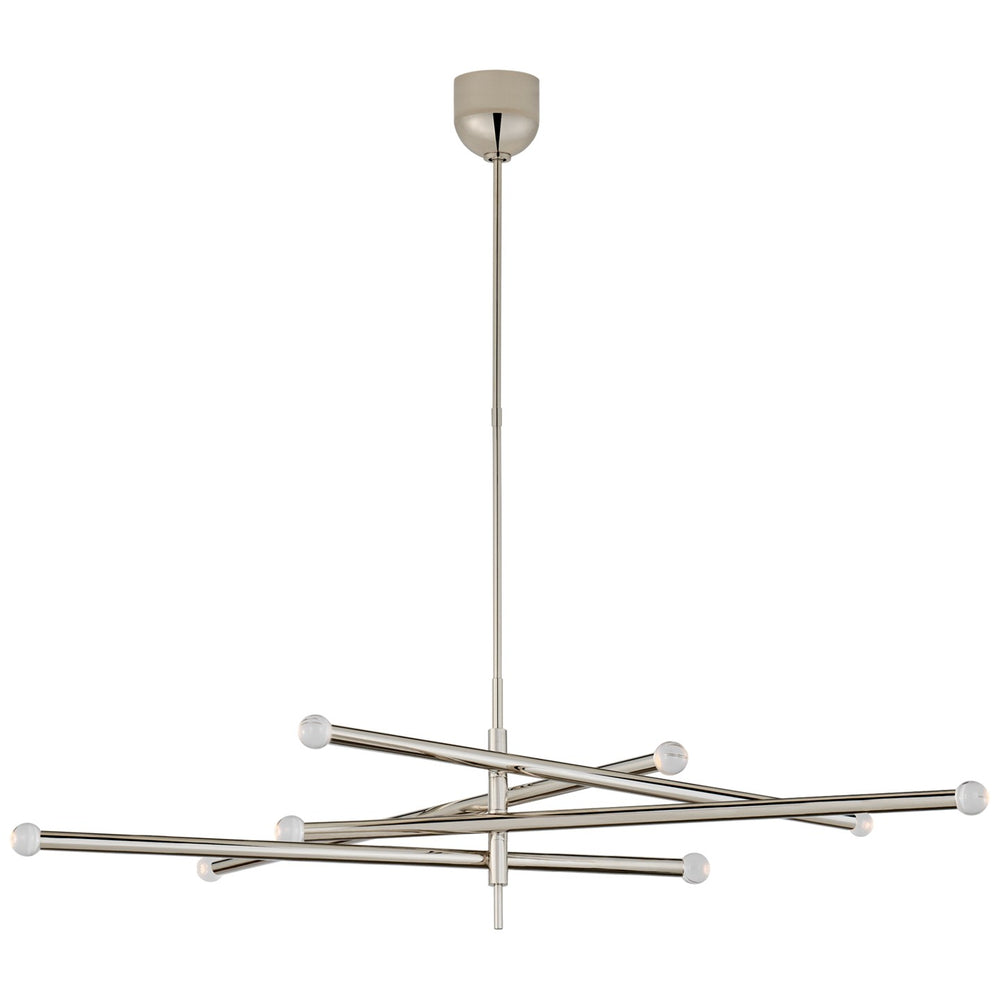 Visual Comfort Signature Canada - LED Chandelier - Rousseau - Polished Nickel- Union Lighting Luminaires Decor