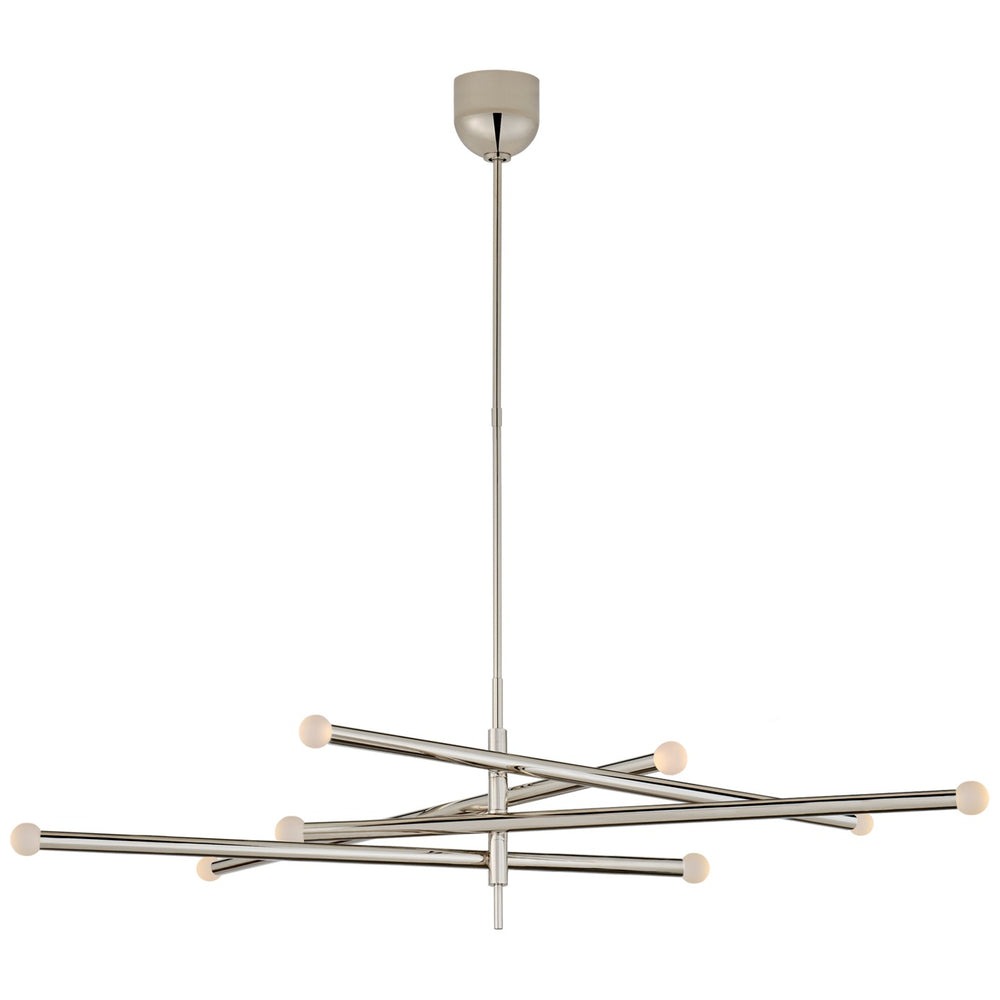 Visual Comfort Signature Canada - LED Chandelier - Rousseau - Polished Nickel- Union Lighting Luminaires Decor