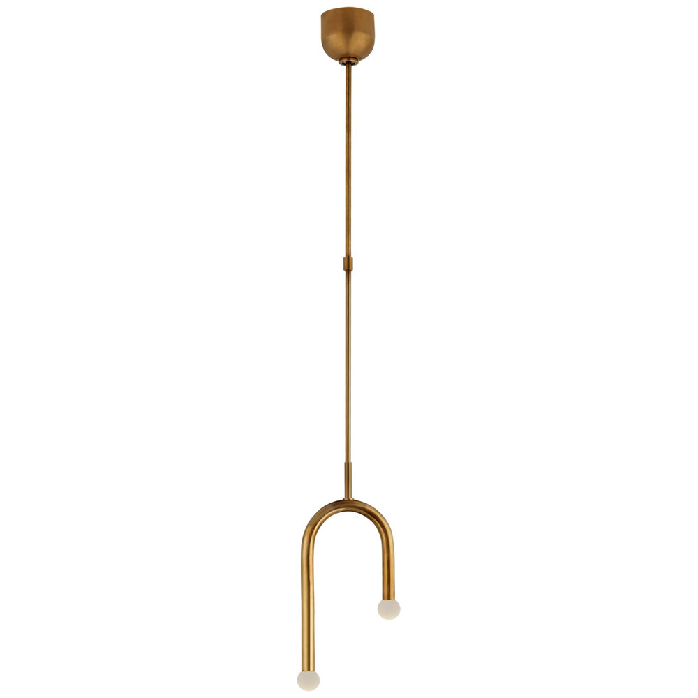 Visual Comfort Signature Canada - LED Pendant - Rousseau - Antique-Burnished Brass- Union Lighting Luminaires Decor