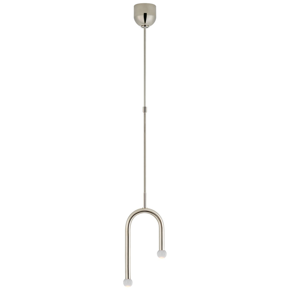 Visual Comfort Signature Canada - LED Pendant - Rousseau - Polished Nickel- Union Lighting Luminaires Decor
