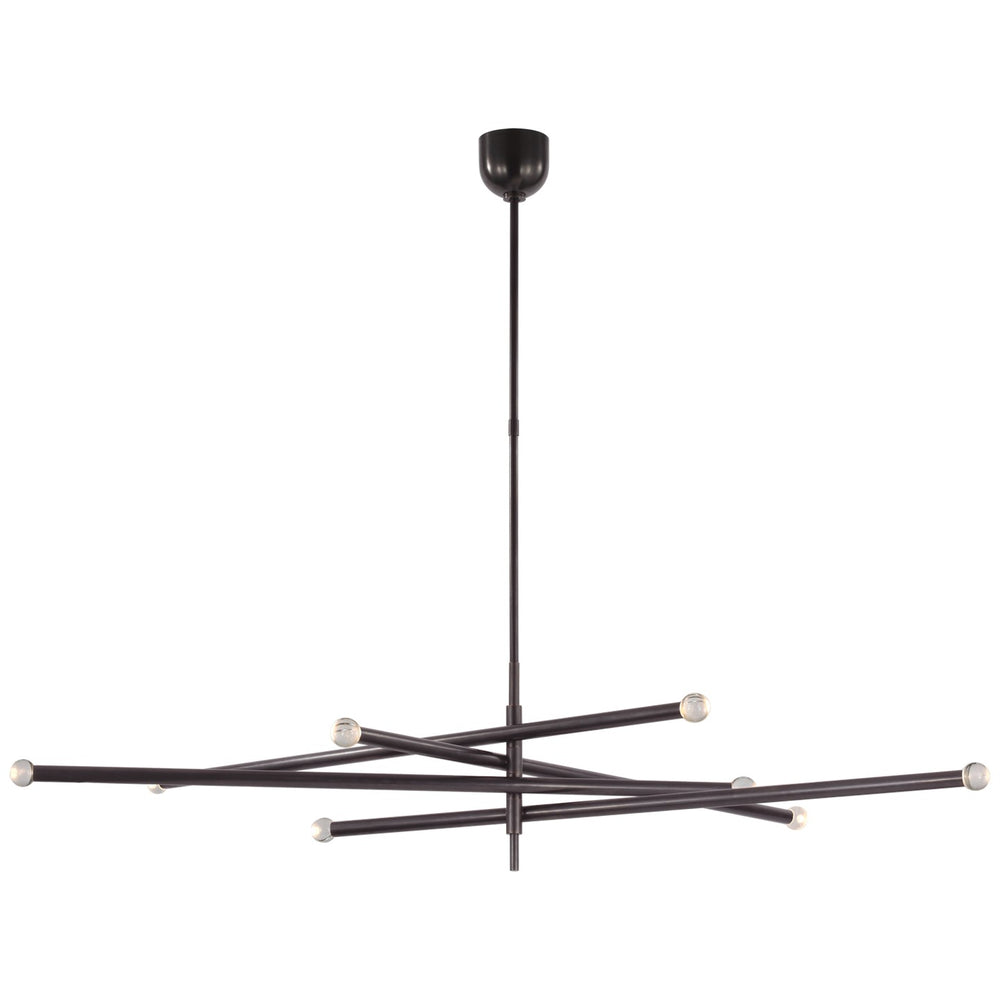 Visual Comfort Signature Canada - LED Chandelier - Rousseau - Bronze- Union Lighting Luminaires Decor