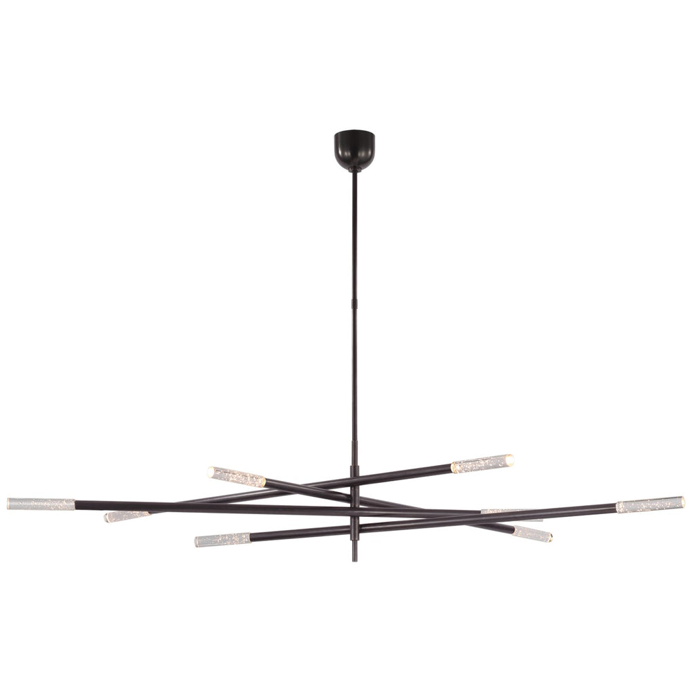 Visual Comfort Signature Canada - LED Chandelier - Rousseau - Bronze- Union Lighting Luminaires Decor