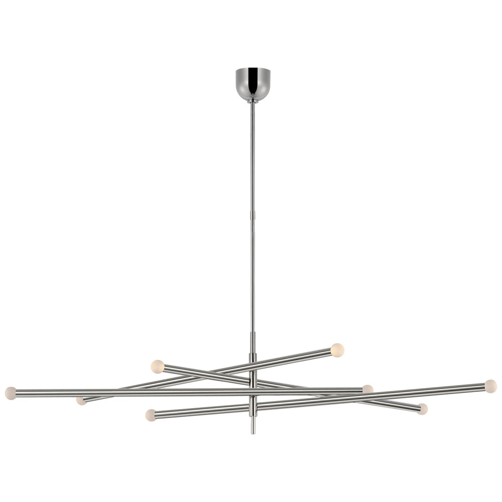 Visual Comfort Signature Canada - LED Chandelier - Rousseau - Polished Nickel- Union Lighting Luminaires Decor