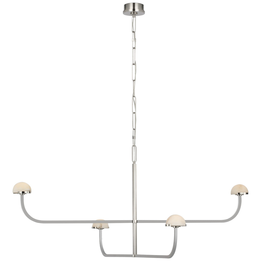 Visual Comfort Signature Canada - LED Chandelier - Pedra - Polished Nickel- Union Lighting Luminaires Decor