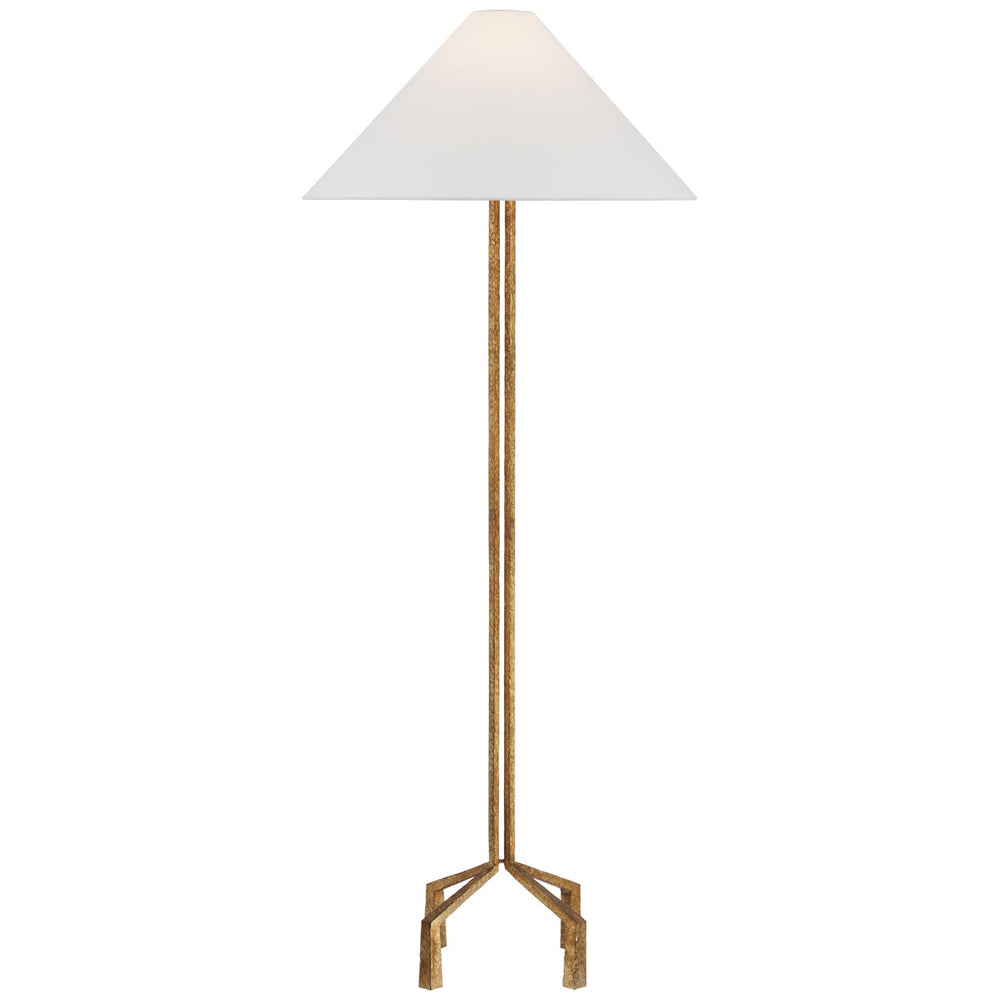 Visual Comfort Signature Canada - LED Floor Lamp - Clifford - Gilded Iron- Union Lighting Luminaires Decor