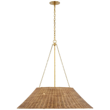 Visual Comfort Signature Canada - LED Pendant - Corinne - Soft Brass- Union Lighting Luminaires Decor