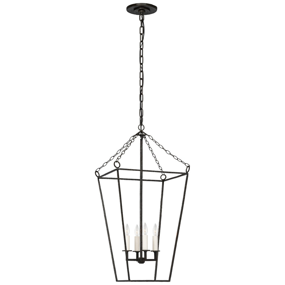 Visual Comfort Signature Canada - LED Lantern - Malloy - Aged Iron- Union Lighting Luminaires Decor