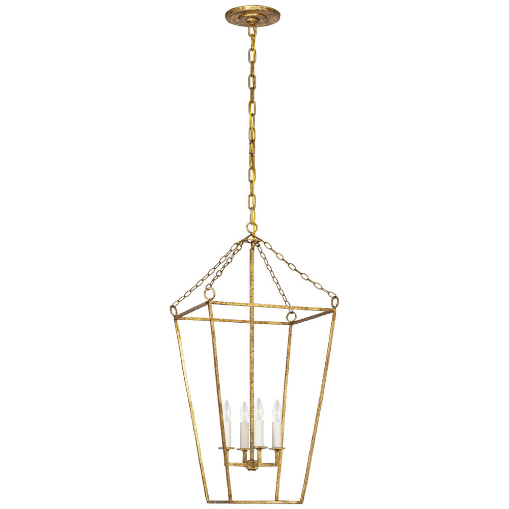 Visual Comfort Signature Canada - LED Lantern - Malloy - Gilded Iron- Union Lighting Luminaires Decor