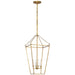 Visual Comfort Signature Canada - LED Lantern - Malloy - Gilded Iron- Union Lighting Luminaires Decor