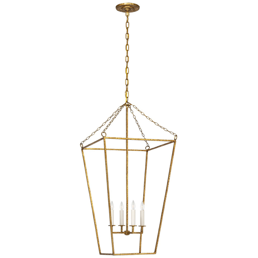 Visual Comfort Signature Canada - LED Lantern - Malloy - Gilded Iron- Union Lighting Luminaires Decor