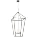 Visual Comfort Signature Canada - LED Lantern - Malloy - Aged Iron- Union Lighting Luminaires Decor
