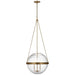 Visual Comfort Signature Canada - LED Pendant - Reese - Soft Brass- Union Lighting Luminaires Decor