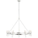Visual Comfort Signature Canada - LED Chandelier - Overture - Polished Nickel- Union Lighting Luminaires Decor