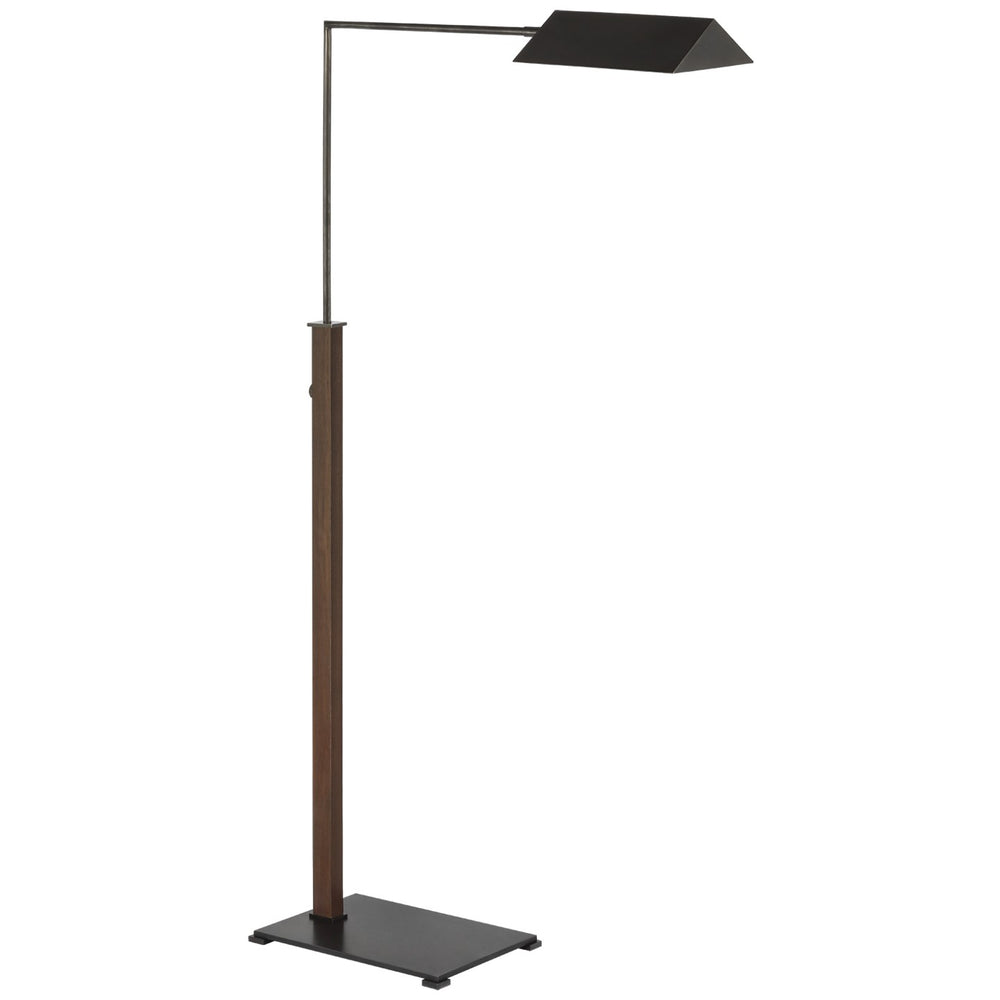 Visual Comfort Signature Canada - LED Floor Lamp - Copse - Bronze and Dark Walnut- Union Lighting Luminaires Decor