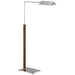 Visual Comfort Signature Canada - LED Floor Lamp - Copse - Polished Nickel and Walnut- Union Lighting Luminaires Decor