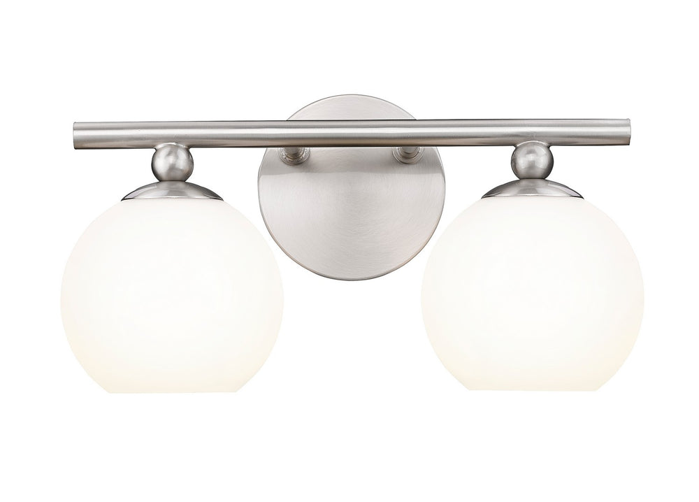 Z-Lite Canada - Two Light Vanity - Neoma - Brushed Nickel- Union Lighting Luminaires Decor