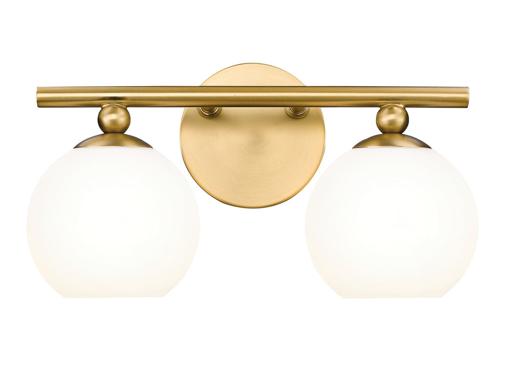 Z-Lite Canada - Two Light Vanity - Neoma - Modern Gold- Union Lighting Luminaires Decor