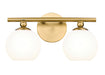 Z-Lite Canada - Two Light Vanity - Neoma - Modern Gold- Union Lighting Luminaires Decor