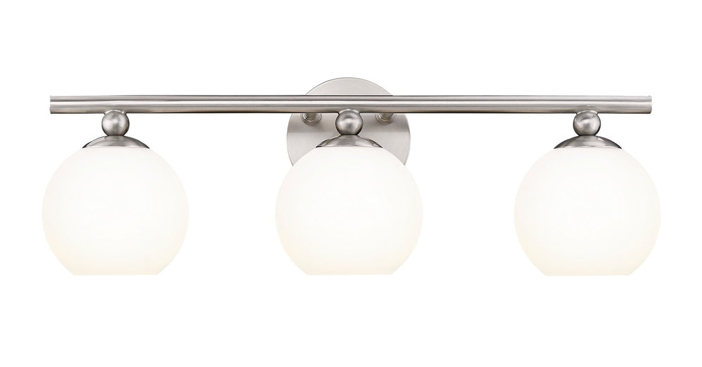 Z-Lite Canada - Three Light Vanity - Neoma - Brushed Nickel- Union Lighting Luminaires Decor
