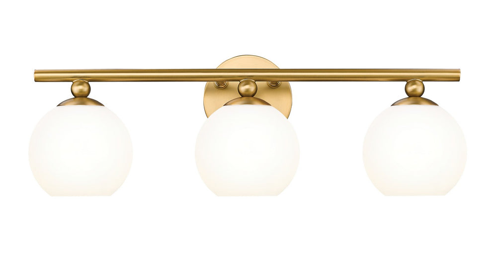 Z-Lite Canada - Three Light Vanity - Neoma - Modern Gold- Union Lighting Luminaires Decor