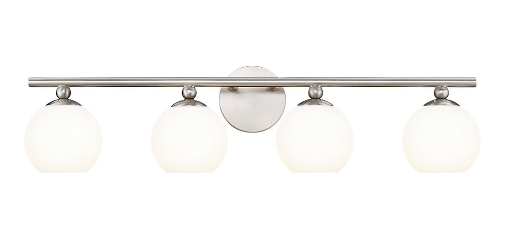 Z-Lite Canada - Four Light Vanity - Neoma - Brushed Nickel- Union Lighting Luminaires Decor
