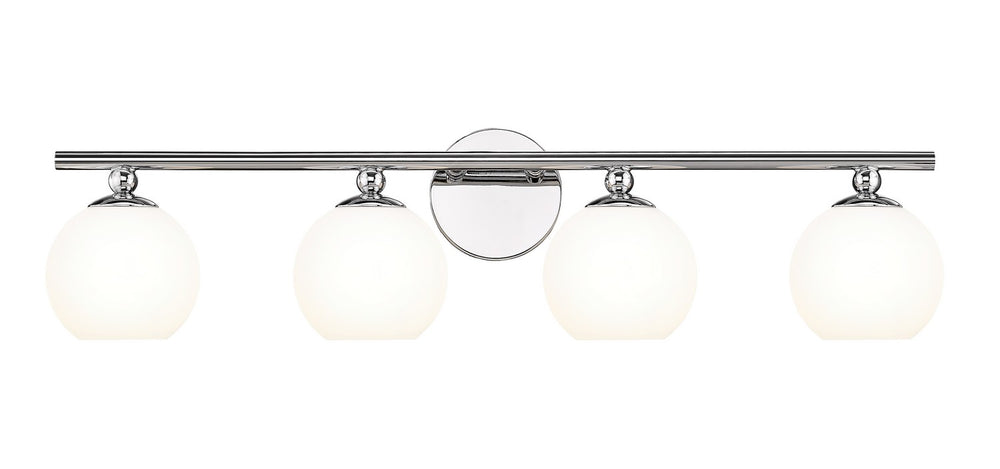 Z-Lite Canada - Four Light Vanity - Neoma - Chrome- Union Lighting Luminaires Decor