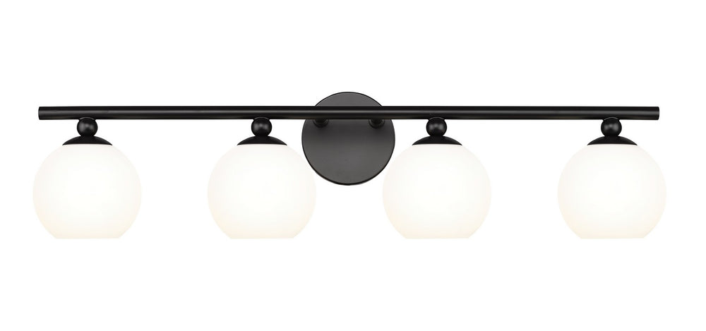 Z-Lite Canada - Four Light Vanity - Neoma - Matte Black- Union Lighting Luminaires Decor