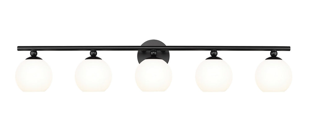 Z-Lite Canada - Five Light Vanity - Neoma - Matte Black- Union Lighting Luminaires Decor
