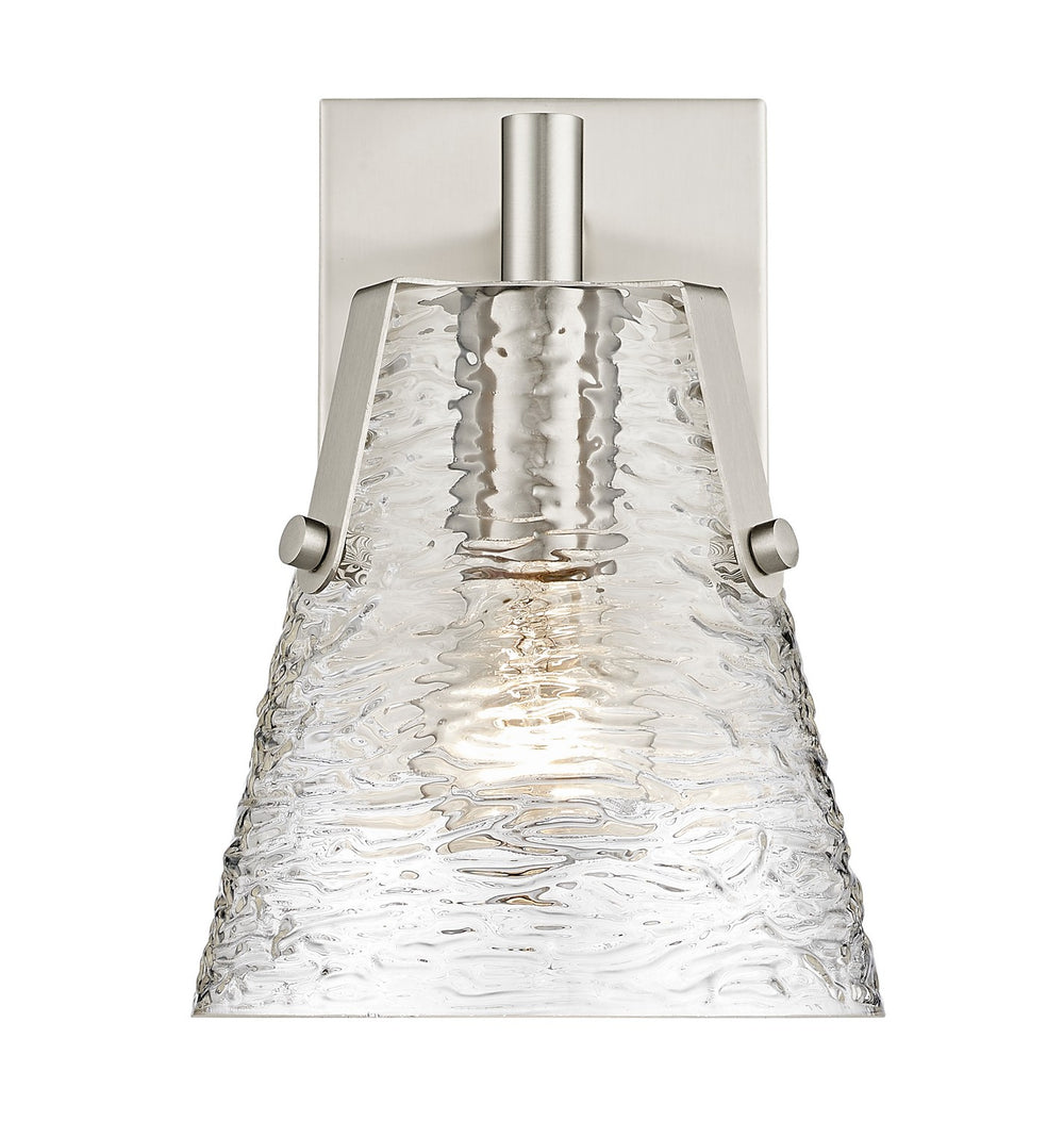 Z-Lite Canada - One Light Wall Sconce - Analia - Brushed Nickel- Union Lighting Luminaires Decor