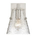Z-Lite Canada - One Light Wall Sconce - Analia - Brushed Nickel- Union Lighting Luminaires Decor