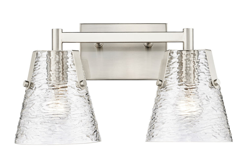 Z-Lite Canada - Two Light Vanity - Analia - Brushed Nickel- Union Lighting Luminaires Decor