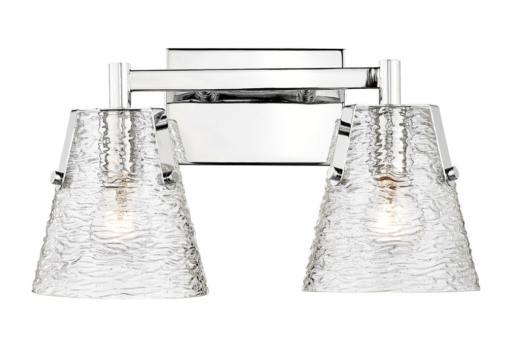 Z-Lite Canada - Two Light Vanity - Analia - Chrome- Union Lighting Luminaires Decor