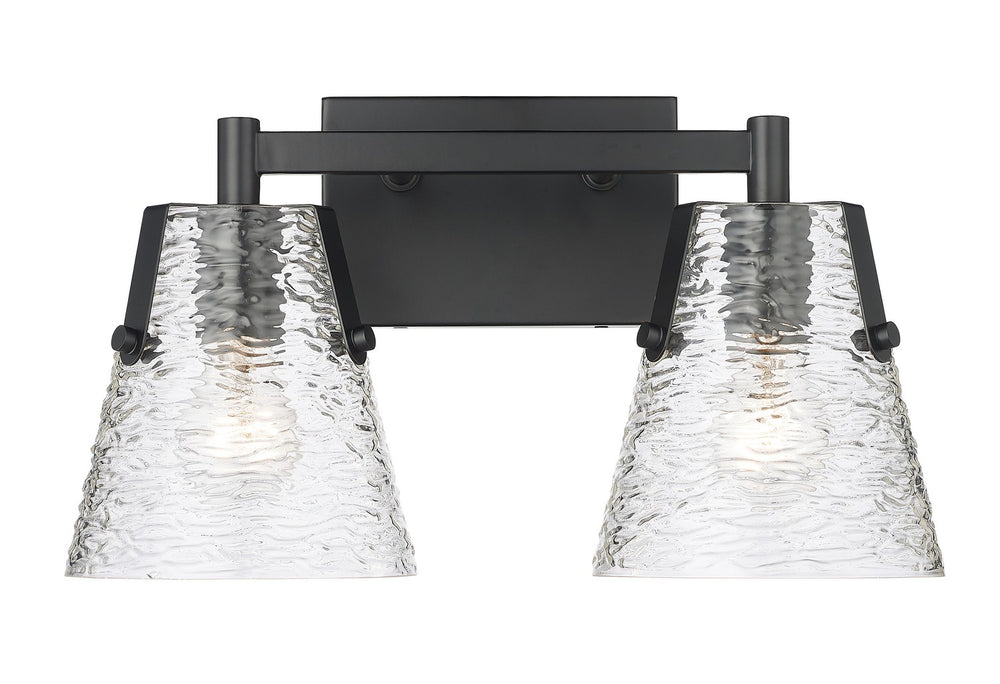 Z-Lite Canada - Two Light Vanity - Analia - Matte Black- Union Lighting Luminaires Decor
