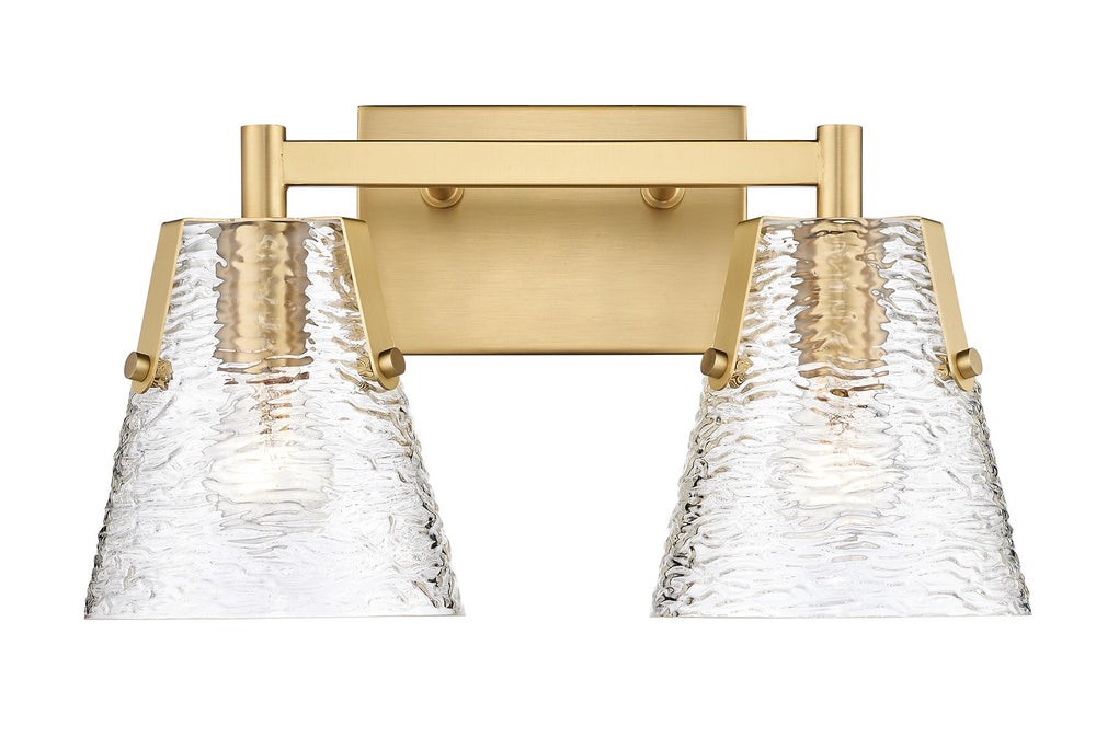 Z-Lite Canada - Two Light Vanity - Analia - Modern Gold- Union Lighting Luminaires Decor