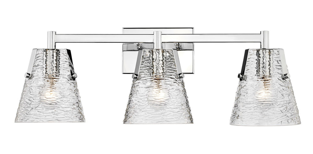 Z-Lite Canada - Three Light Vanity - Analia - Chrome- Union Lighting Luminaires Decor