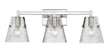 Z-Lite Canada - Three Light Vanity - Analia - Chrome- Union Lighting Luminaires Decor