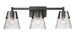Z-Lite Canada - Three Light Vanity - Analia - Matte Black- Union Lighting Luminaires Decor