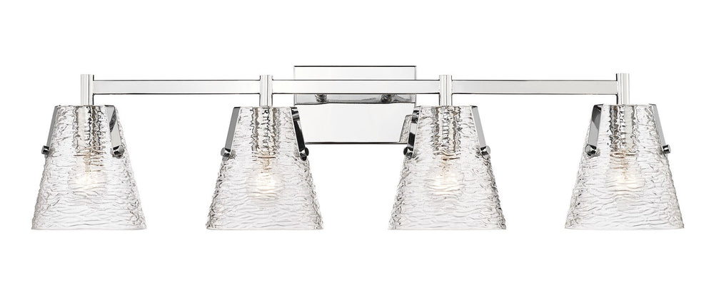 Z-Lite Canada - Four Light Vanity - Analia - Chrome- Union Lighting Luminaires Decor