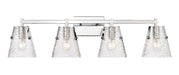 Z-Lite Canada - Four Light Vanity - Analia - Chrome- Union Lighting Luminaires Decor